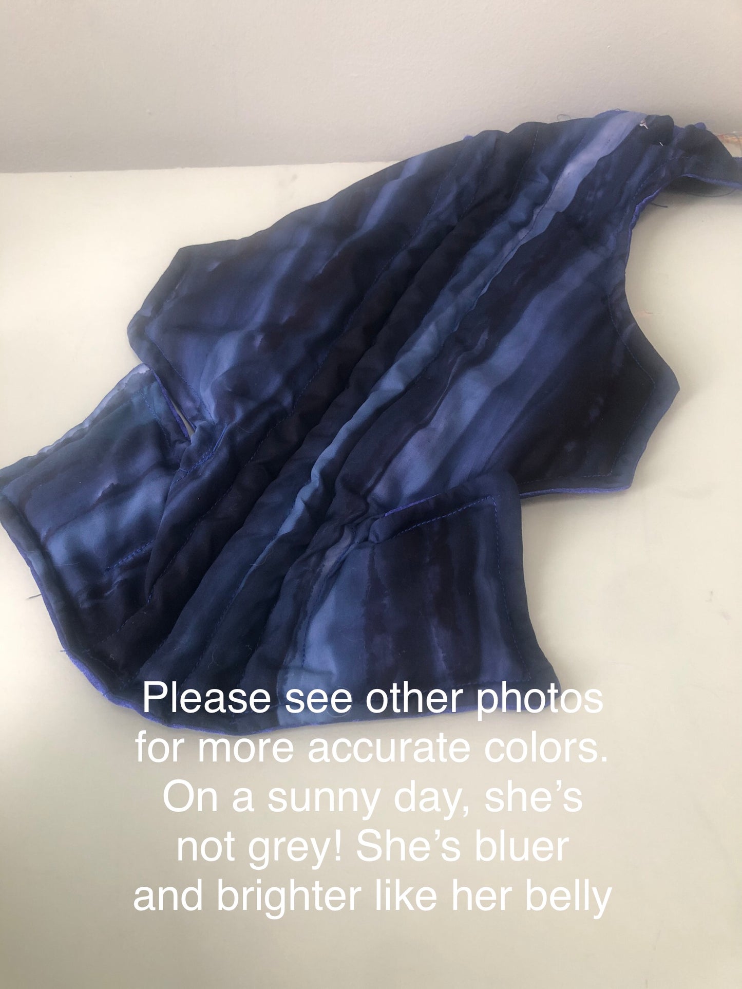 Zero left: Tigerbarb blue (cotton) — Deep Pressure Therapy | Cooling Compression Shark