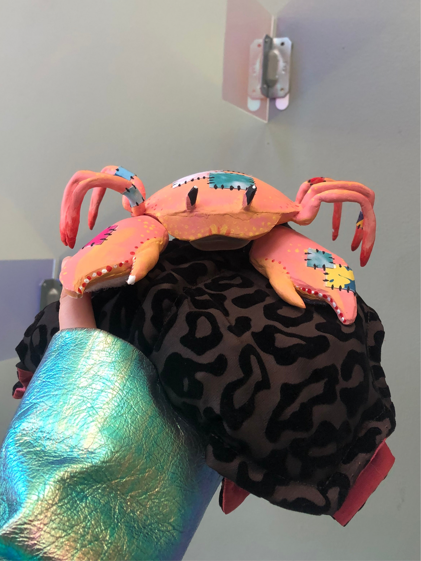 Zero left: Pink-bellied catfish (dupioni/velvet) — Deep Pressure Therapy | Cooling Compression Shark