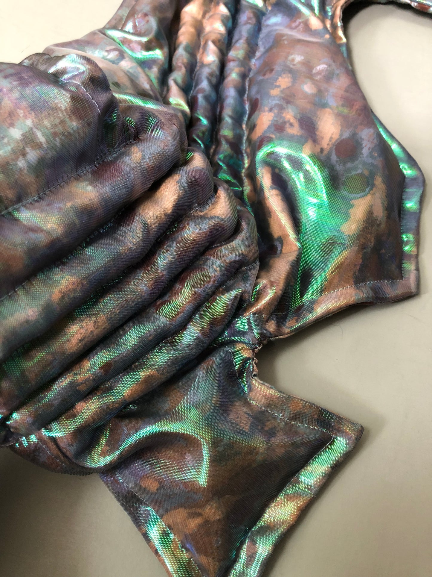 Zero left: Barnacle (cotton organza) — Deep Pressure Therapy | Cooling Compression Shark