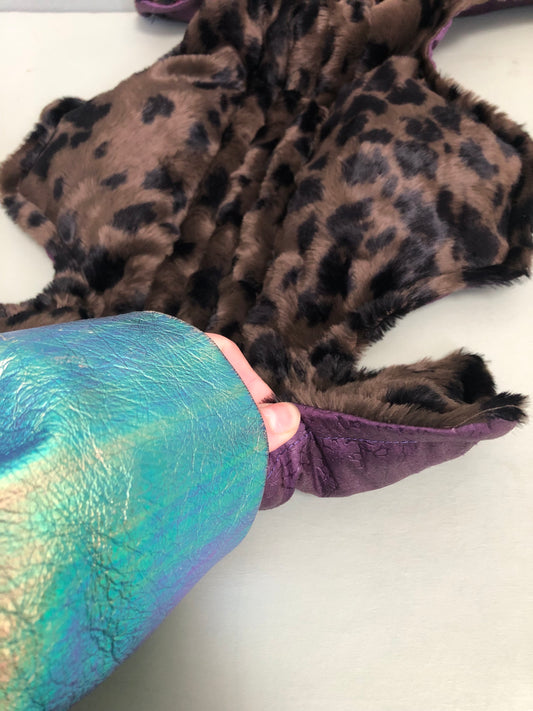 Zero left: Purple-bellied lionshark (MINKY/silk) — Deep Pressure Therapy | Cooling Compression Sharkhk