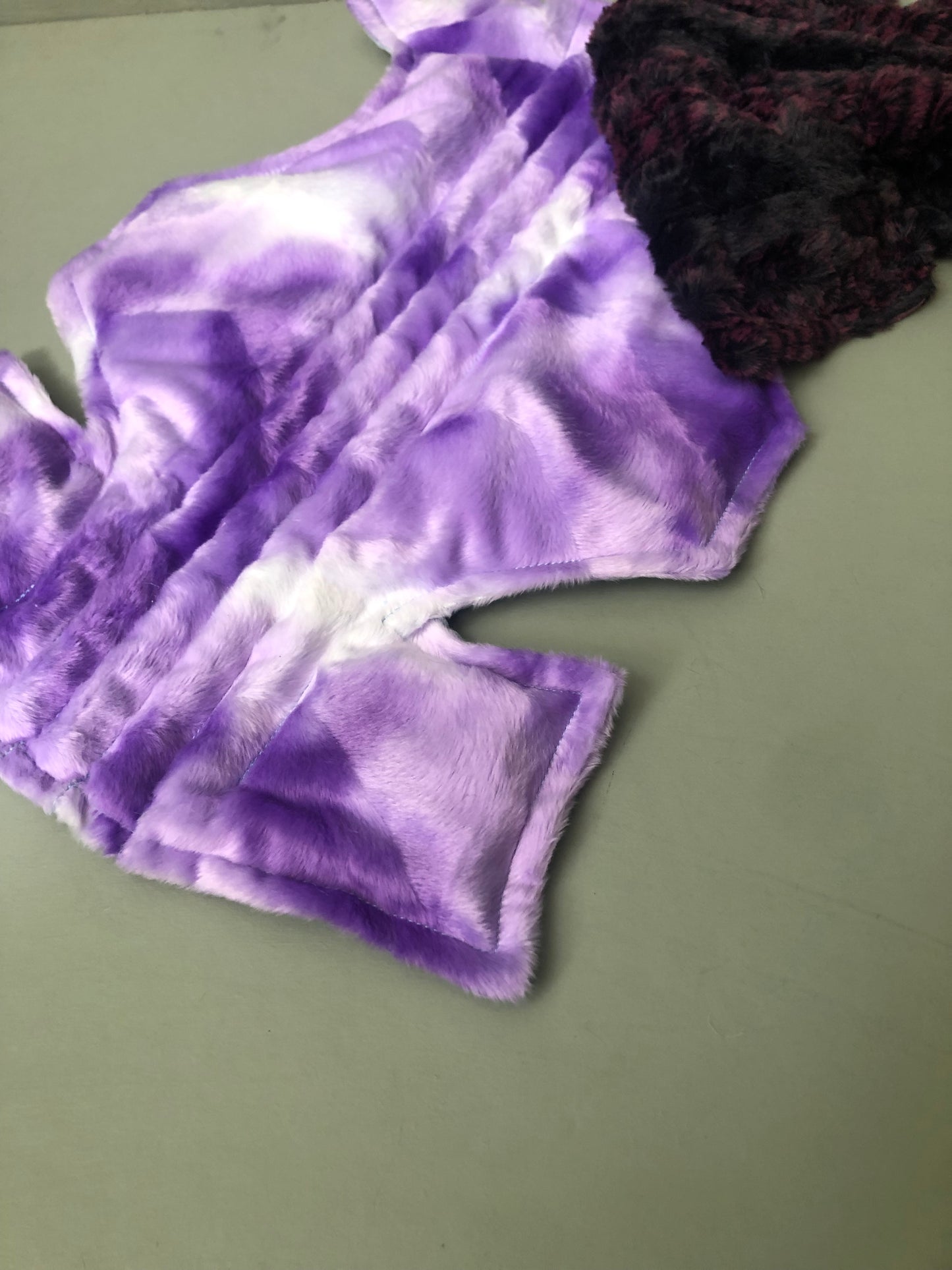 . Halloween! Bride of Friedrichsthal (fake fur + dupioni silk belly) — Deep Pressure Therapy | Cooling Compression Shark