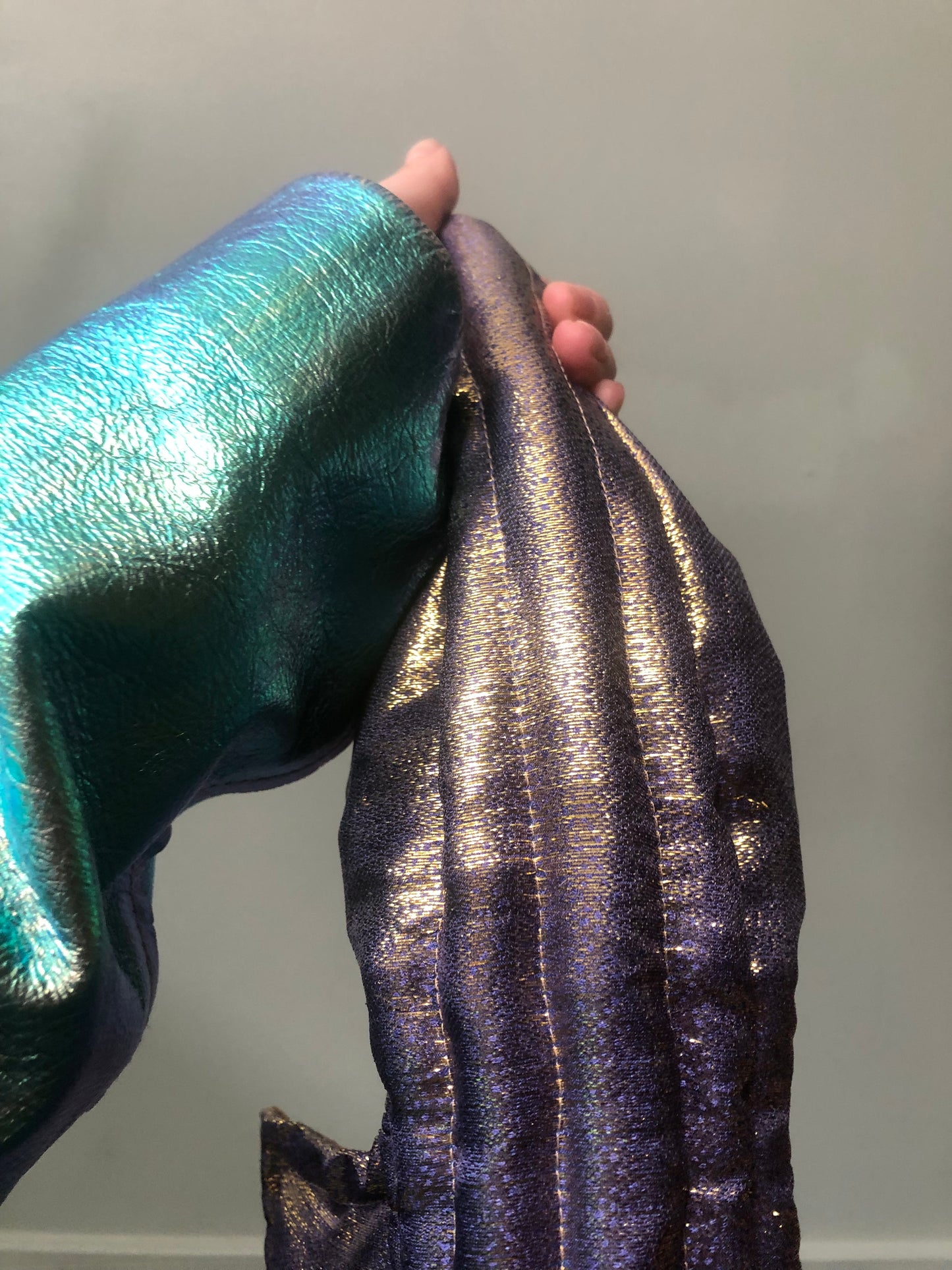 Zero left: Golden firefish (metallic silk) — Deep Pressure Therapy | Cooling Compression Shark