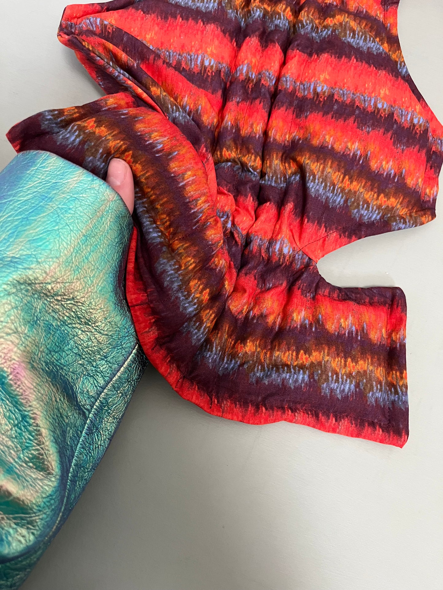 Zero left: Banded rainbowfish (cotton) — Deep Pressure Therapy | Cooling Compression Shark