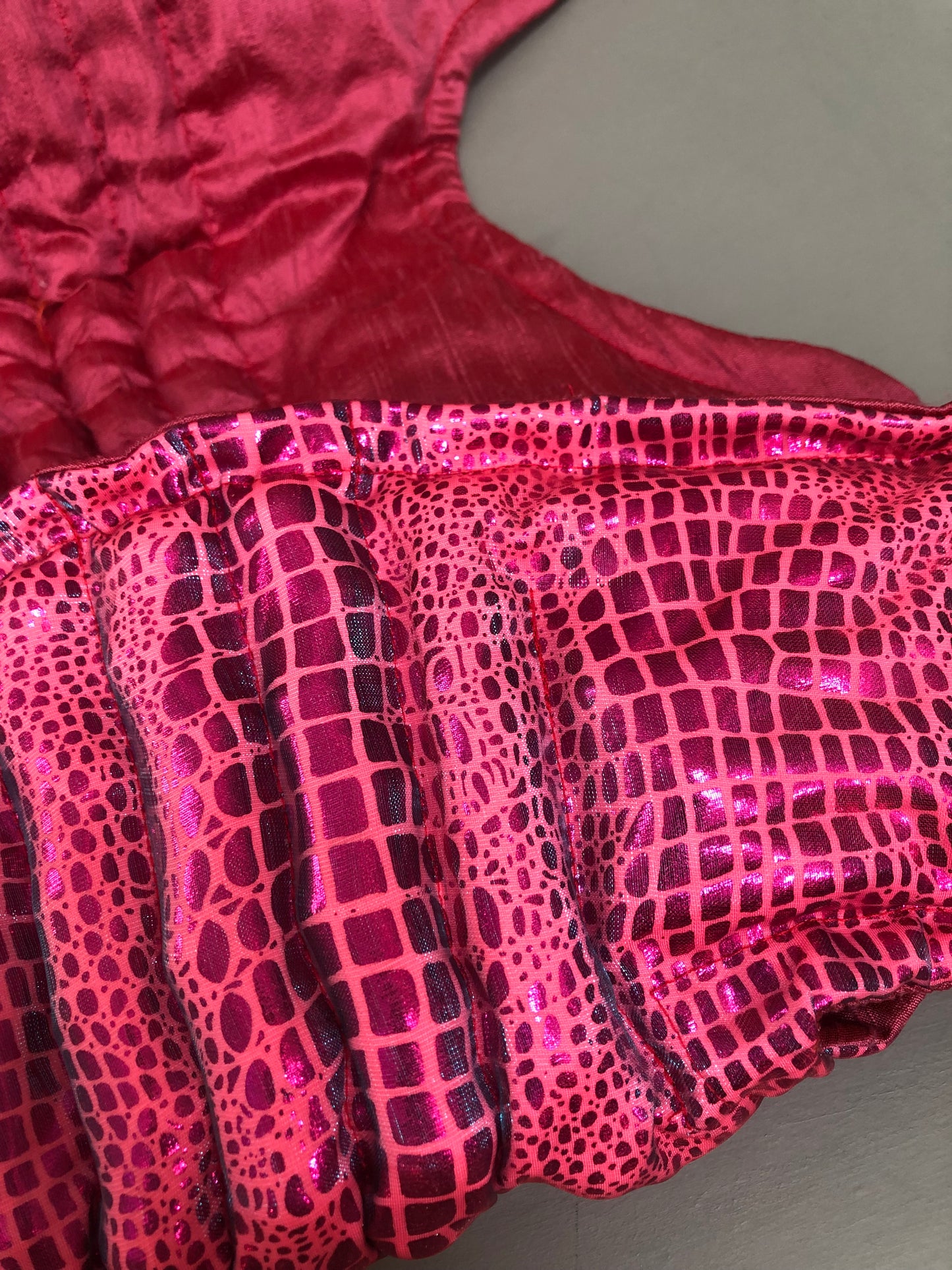 . Halloween! Ghost gator (silk belly/organza nylon) — Deep Pressure Therapy | Cooling Compression Shark