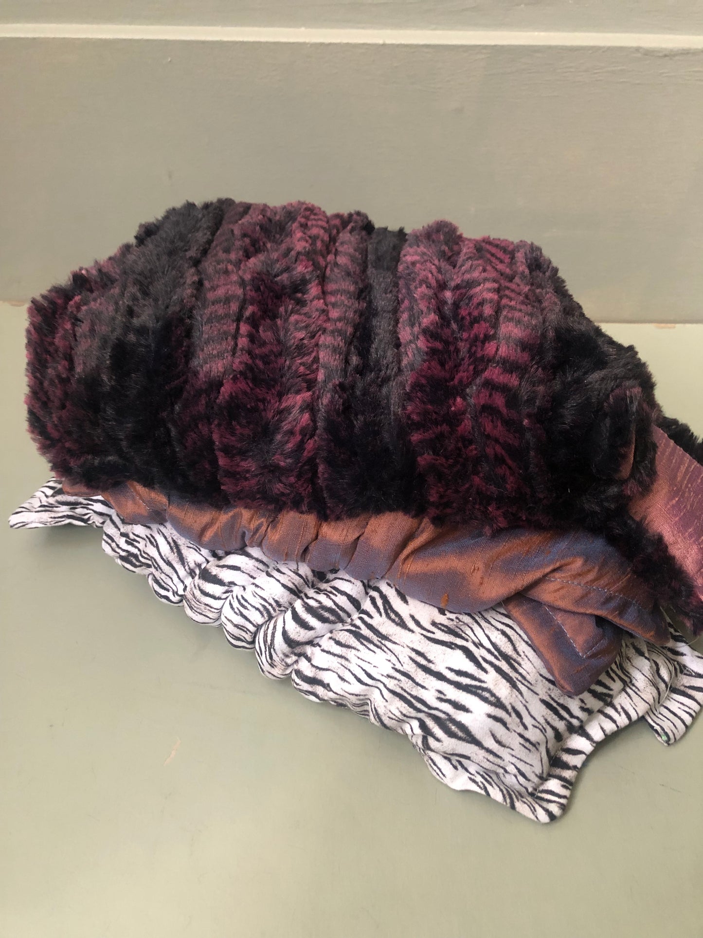 Zero left: Halloween! Yeti Crab (fake fur + Dupioni silk belly) — Deep Pressure Therapy | Cooling Compression Shark