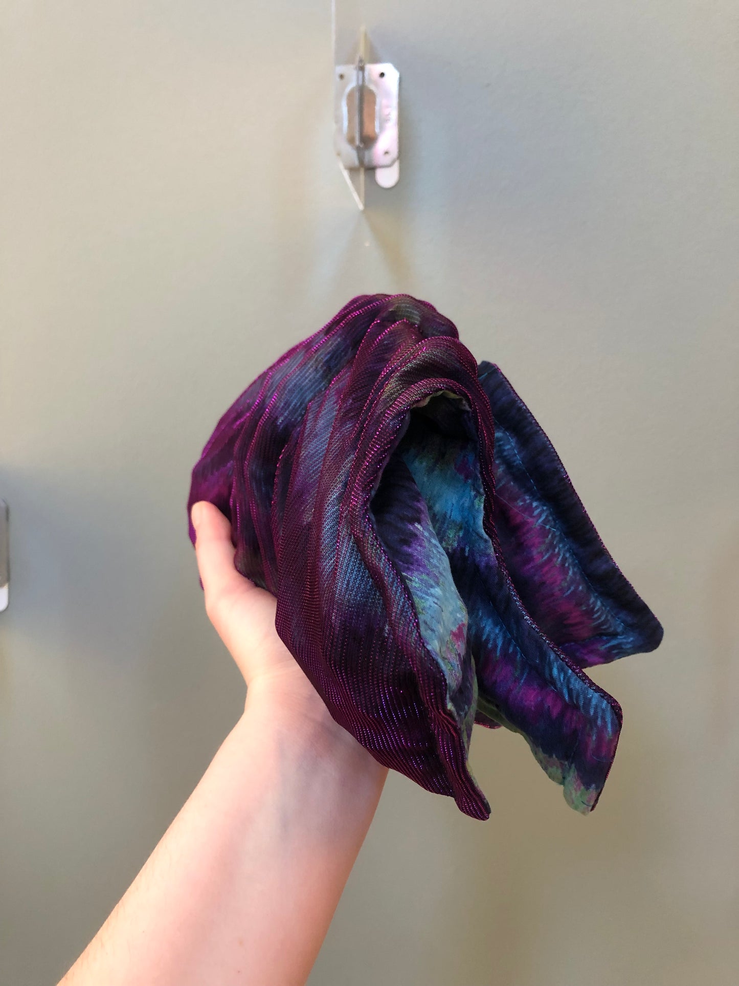 Zero left: Bioluminescence (cotton/nylon iridescent) — Deep Pressure Therapy | Cooling Compression Shark