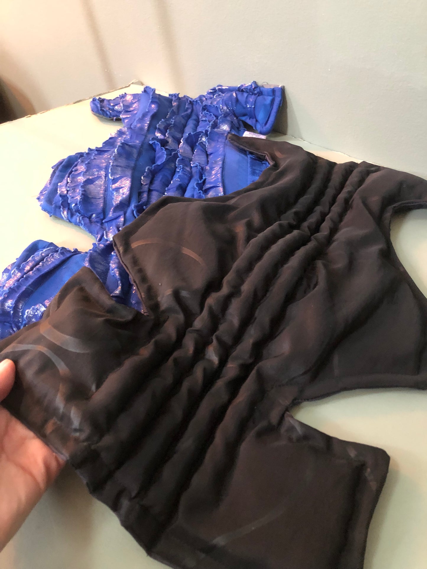 Zero left: Black belly (silk belly, blended top)— Deep Pressure Therapy | Cooling Compression Shark