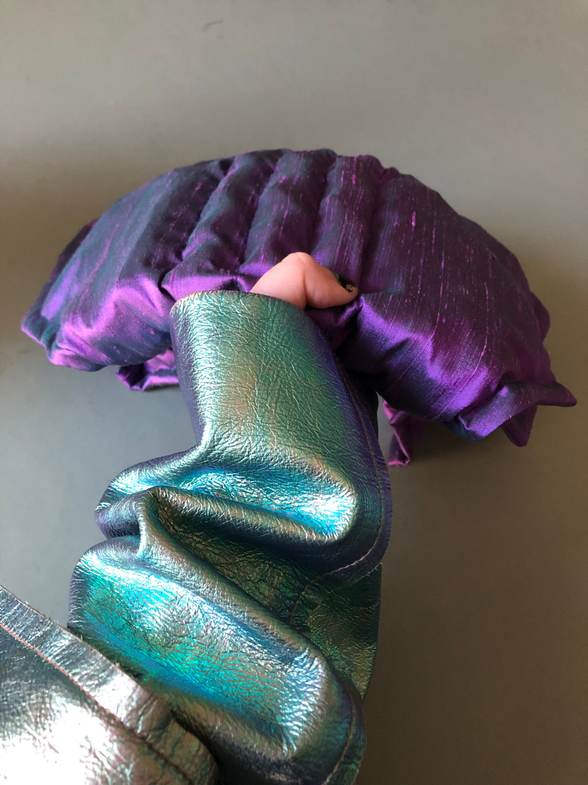 . Coming back! Mummichog minnow (dupioni silk) — Deep Pressure Therapy | Cooling Compression Shark