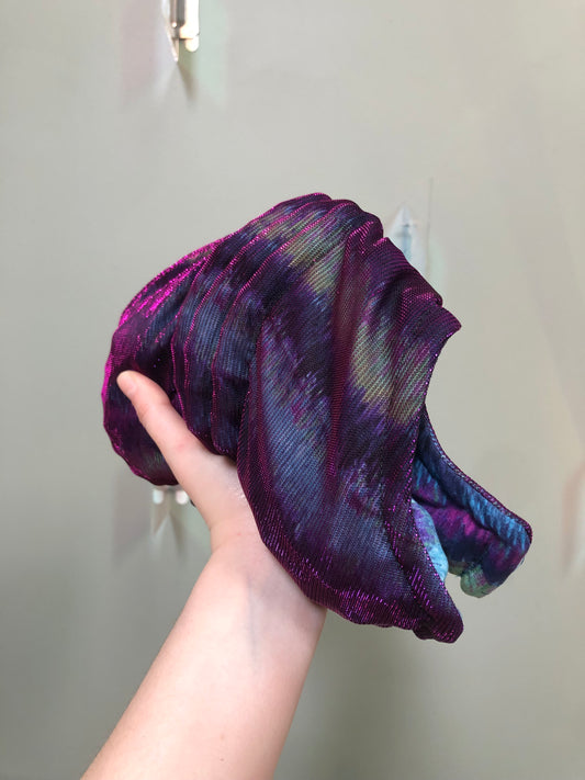 Zero left: Bioluminescence (cotton/nylon iridescent) — Deep Pressure Therapy | Cooling Compression Shark