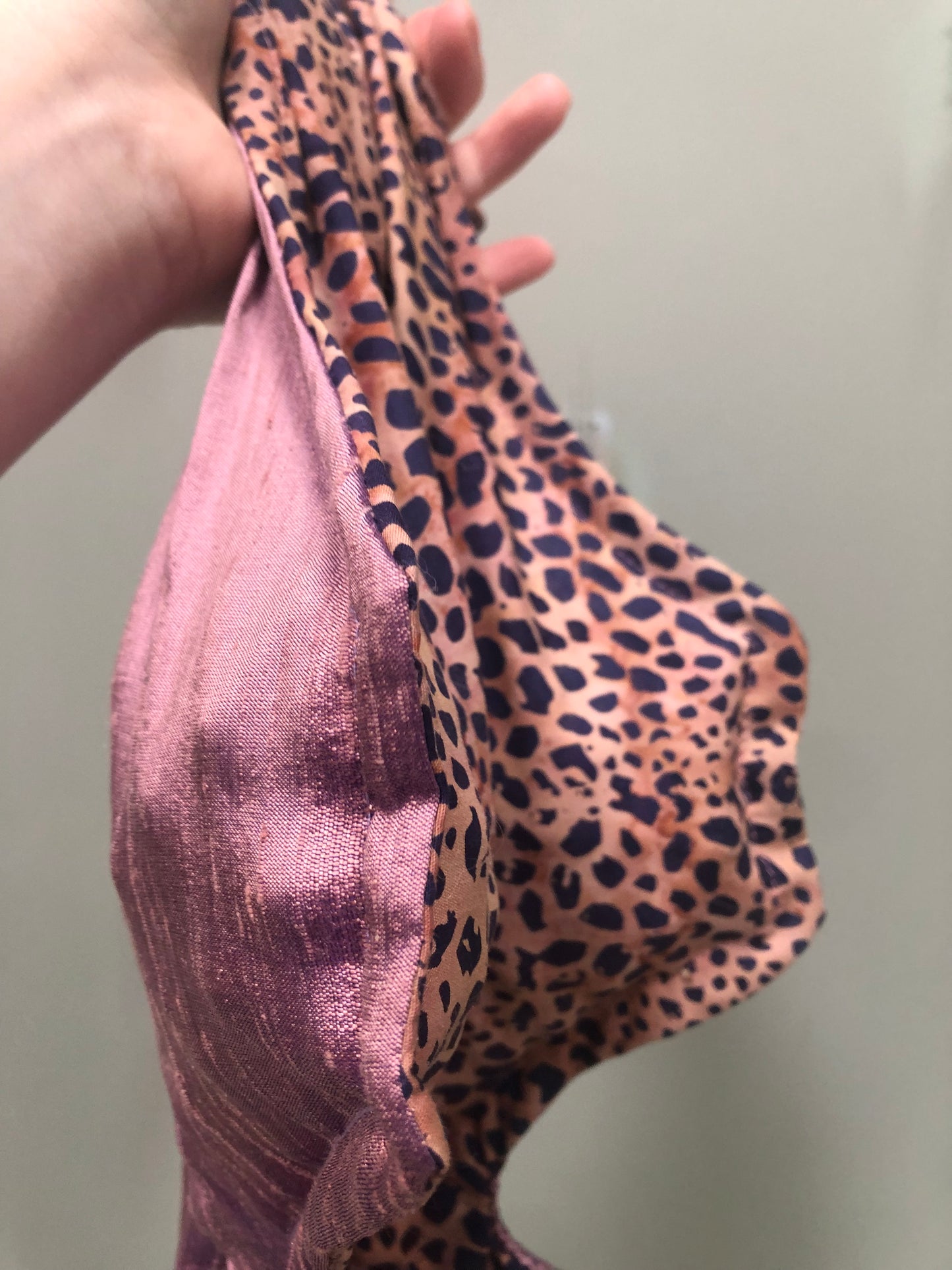 Zero left: Giraffe-print venustus (cotton print/dupioni belly) — Deep Pressure Therapy | Cooling Compression Shark