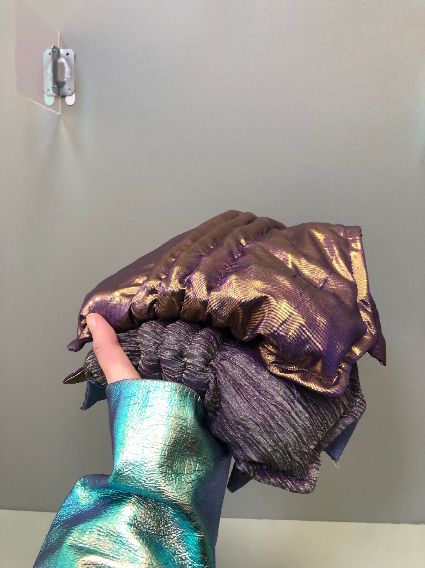 Zero left: Ammonite purple (silk/taffeta)— Deep Pressure Therapy | Cooling Compression Shark