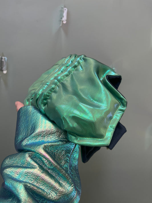 Zero left: Patagonian toothfish (cotton/ organza) — Deep Pressure Therapy | Cooling Compression Shark