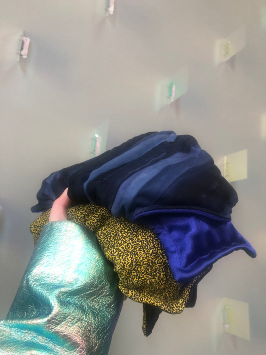 Zero left: Tigerbarb blue (cotton) — Deep Pressure Therapy | Cooling Compression Shark