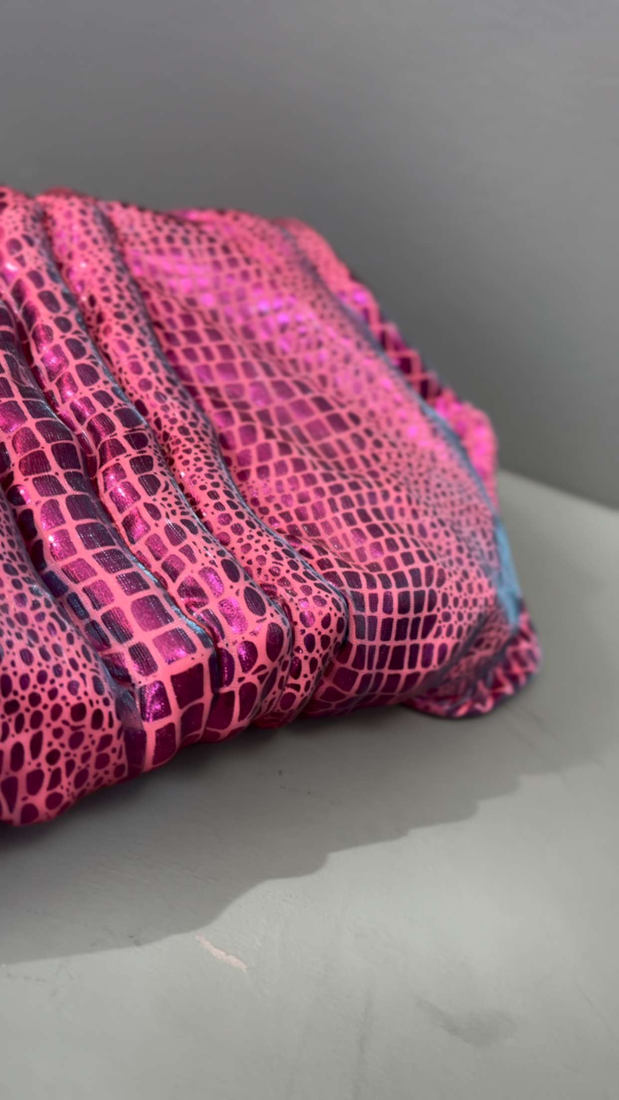 . Halloween! Ghost gator (silk belly/organza nylon) — Deep Pressure Therapy | Cooling Compression Shark