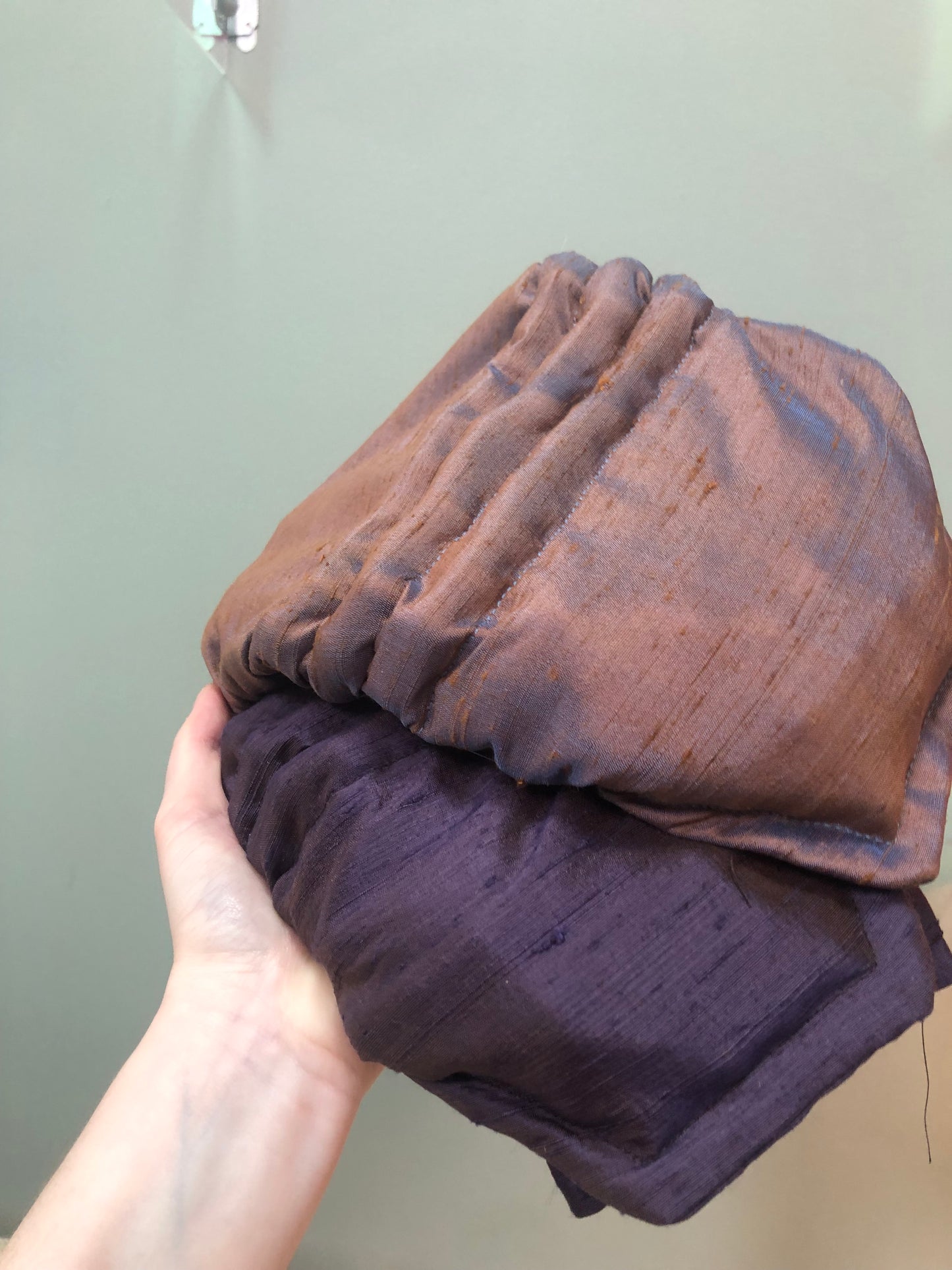 Zero left: Blue grunt (dupioni silk) — Deep Pressure Therapy | Cooling Compression Shark