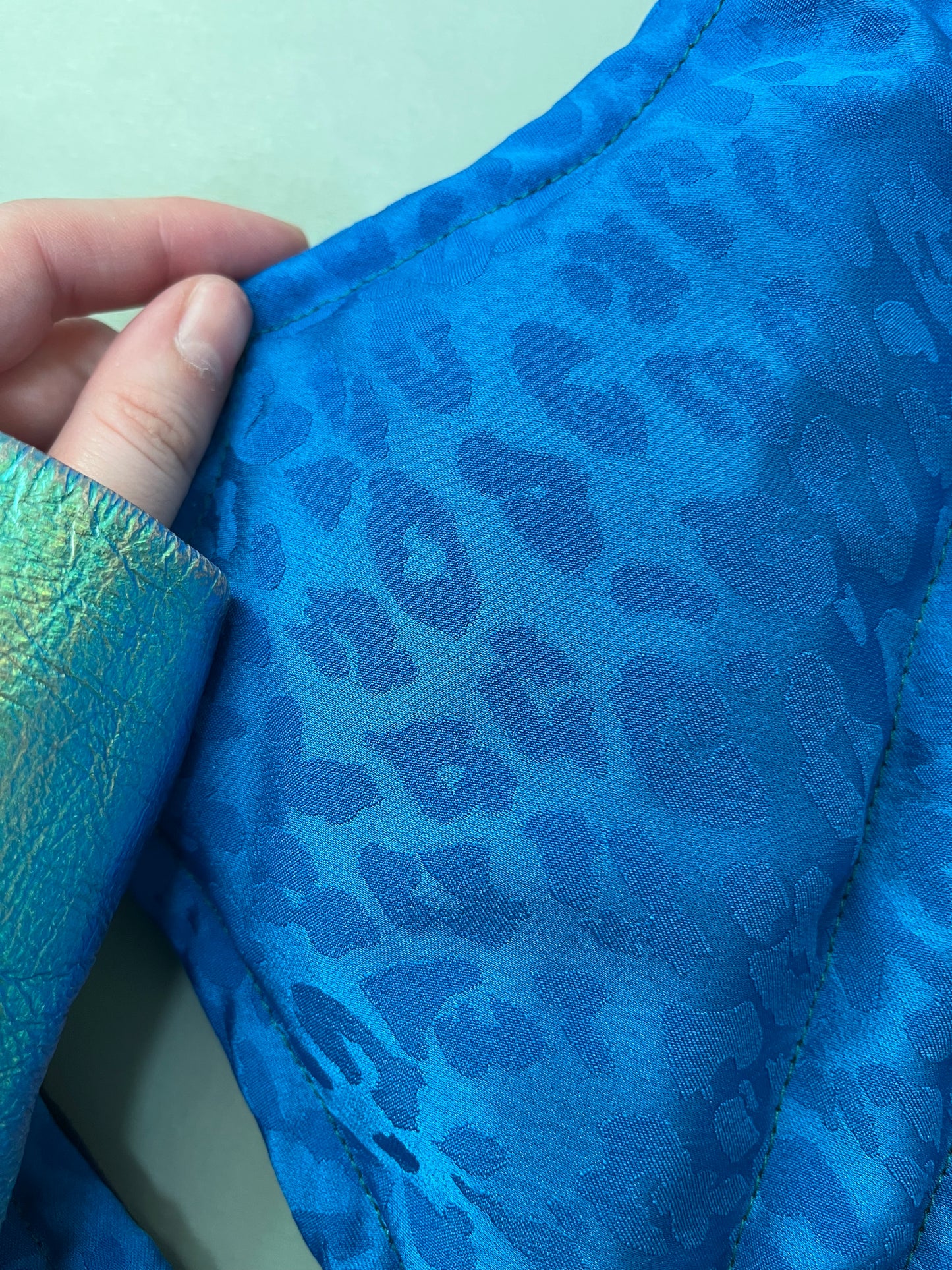 . Were-wolfshark (satin embossed velvet) — Deep Pressure Therapy | Cooling Compression Shark