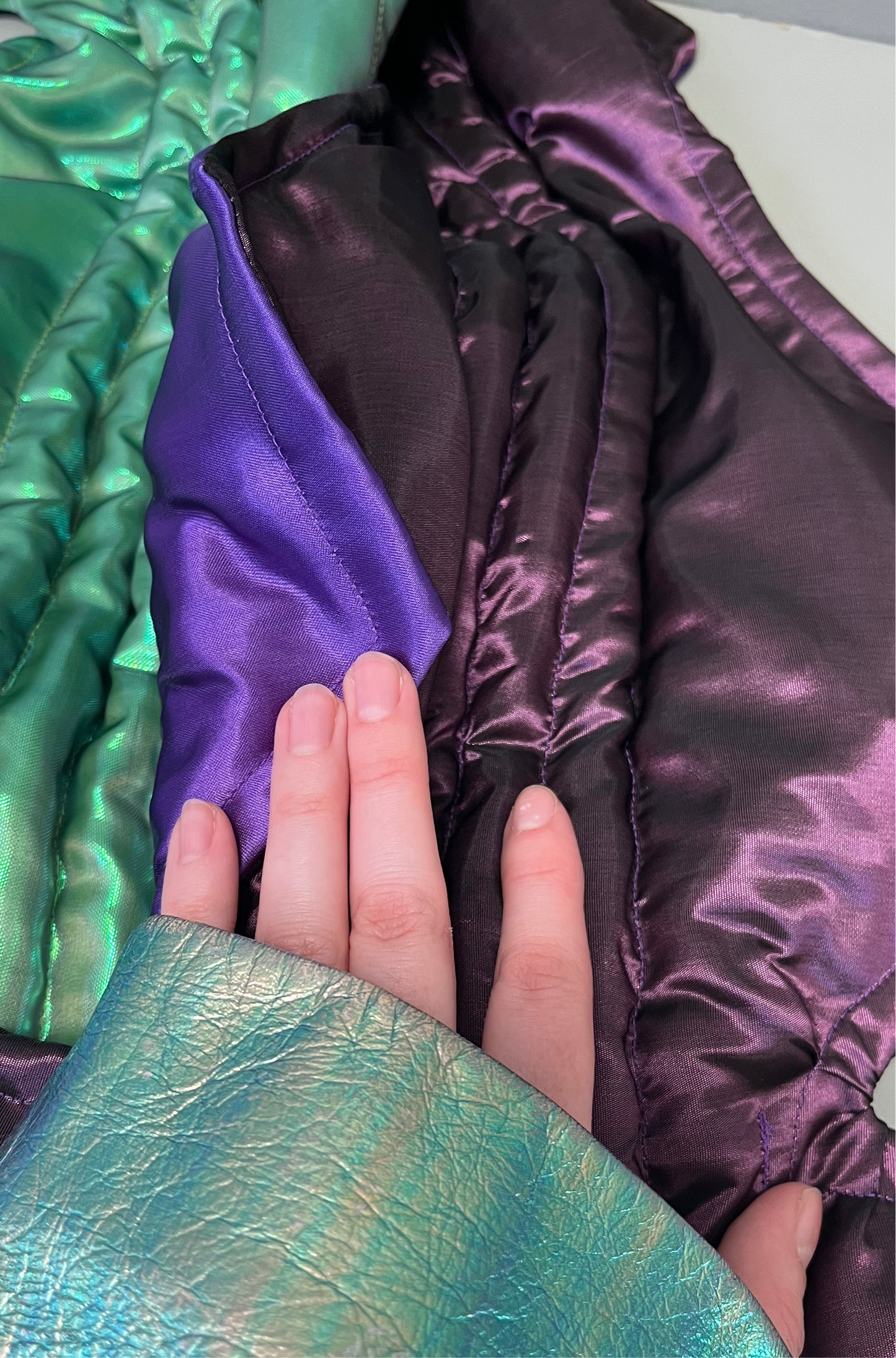 Zero left: Purple-bellied pristella (poly)— Deep Pressure Therapy | Cooling Compression Shark