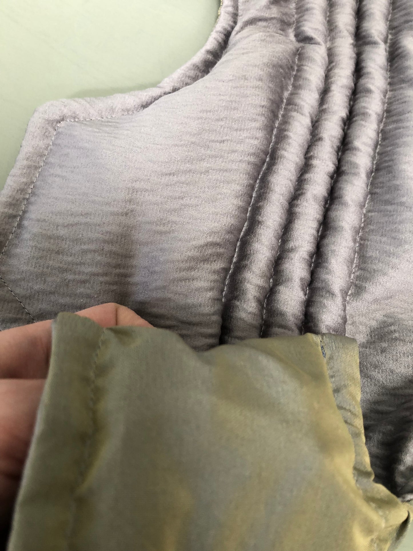 Zero left: Plesiosaur (silk + suede)— Deep Pressure Therapy | Cooling Compression Shark