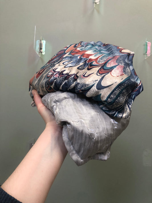 Zero left: Leafy seadragon (dupioni silk/mercerized cotton) — Deep Pressure Therapy | Cooling Compression Shark