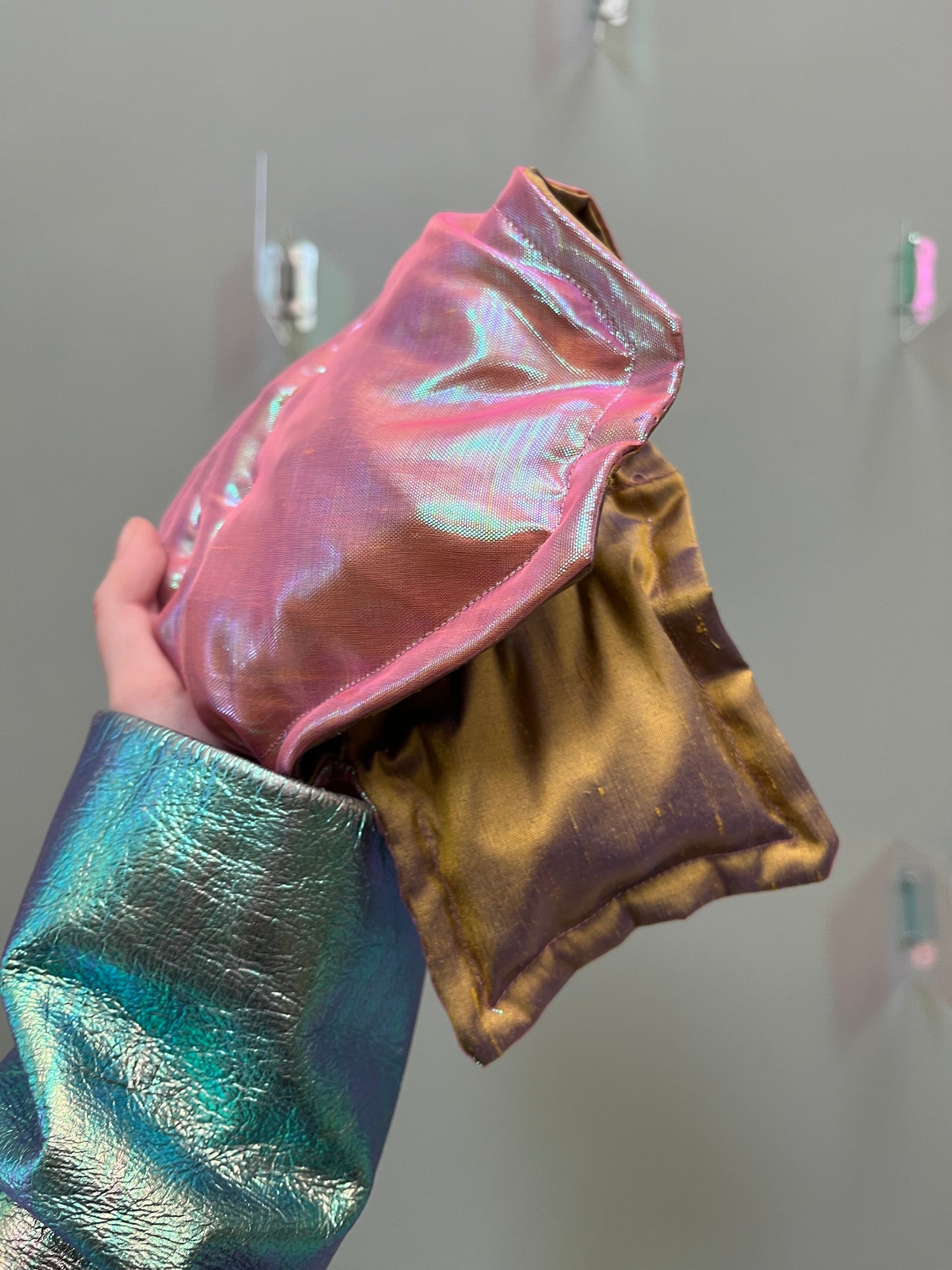 Zero left: Stinging nettle (silk/organza) — Deep Pressure Therapy | Cooling Compression Shark