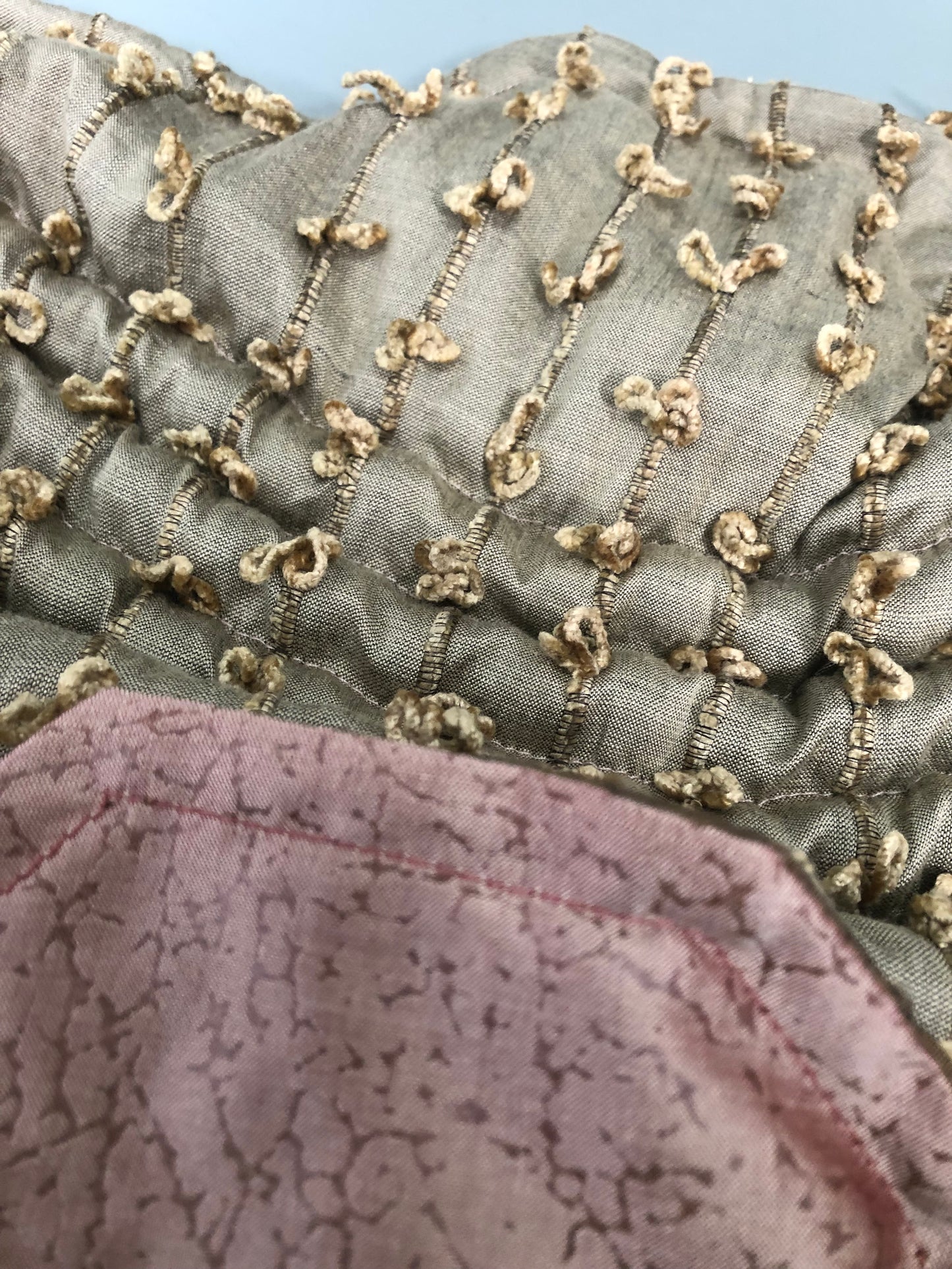 Zero left: Lichen (silk chenille!)— Deep Pressure Therapy | Cooling Compression Shark