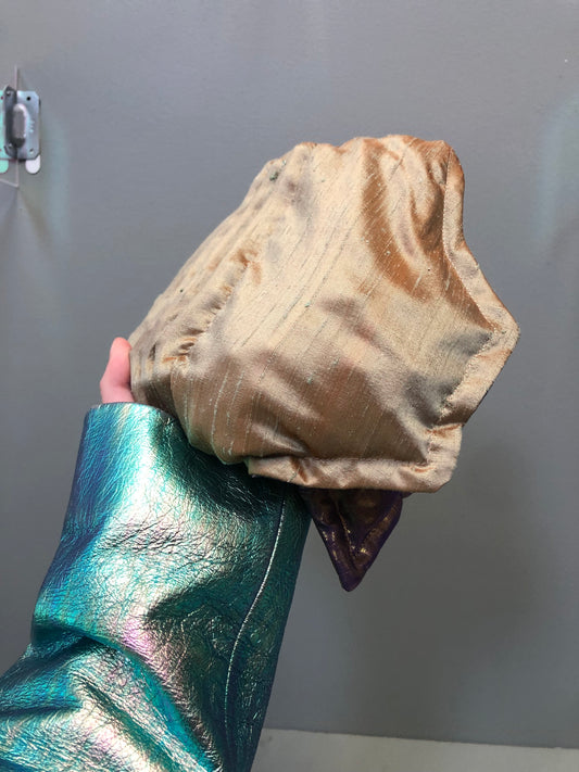 Zero: Green sunfish (dupioni silk) — Deep Pressure Therapy | Cooling Compression Shark