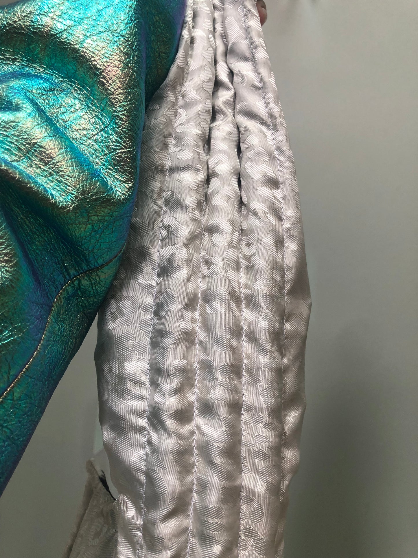 Zero left: Cat-bellied dugong (silk/poly faux leather) — Deep Pressure Therapy | Cooling Compression Shark