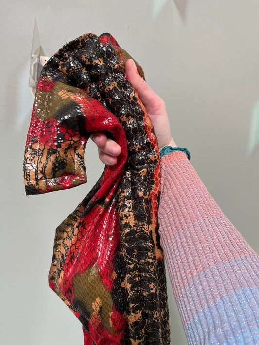 Zero left: Snakeskin (silk belly, poly/textured top)— Deep Pressure Therapy | Cooling Compression Shark