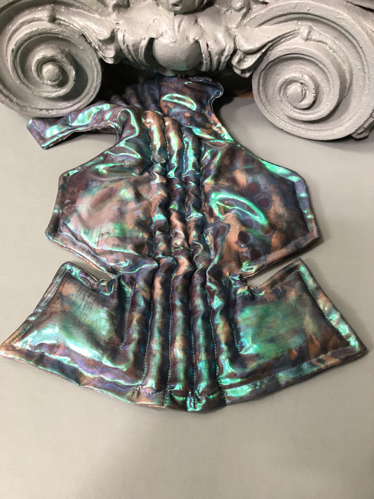 Zero left: Barnacle (cotton organza) — Deep Pressure Therapy | Cooling Compression Shark