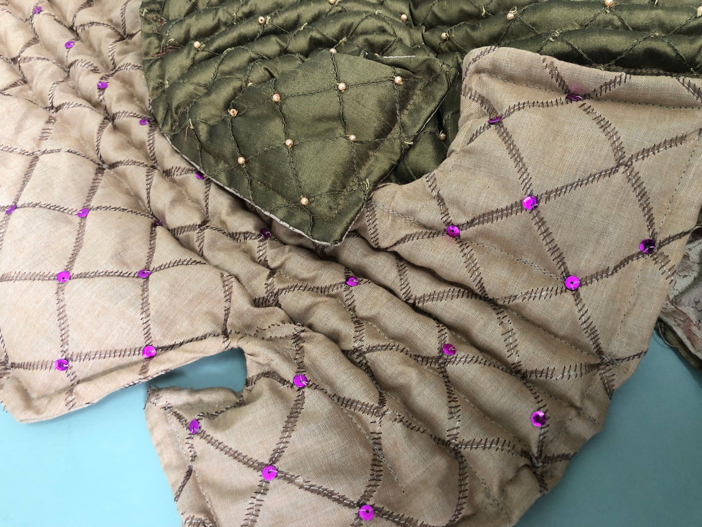 Zero: Mermaid tail cotton (hand-sequined!) — Deep Pressure Therapy | Cooling Compression Shark