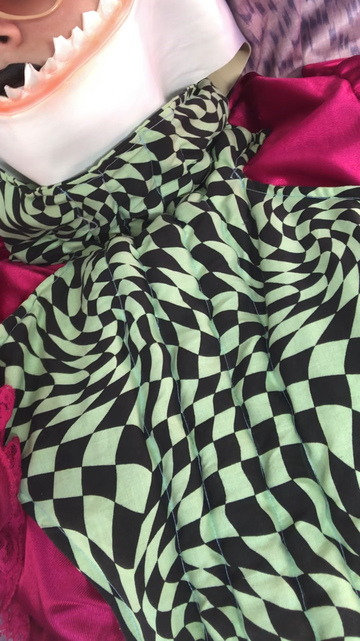 Zero: Green Checks — Deep Pressure Therapy | Cooling Compression Shark