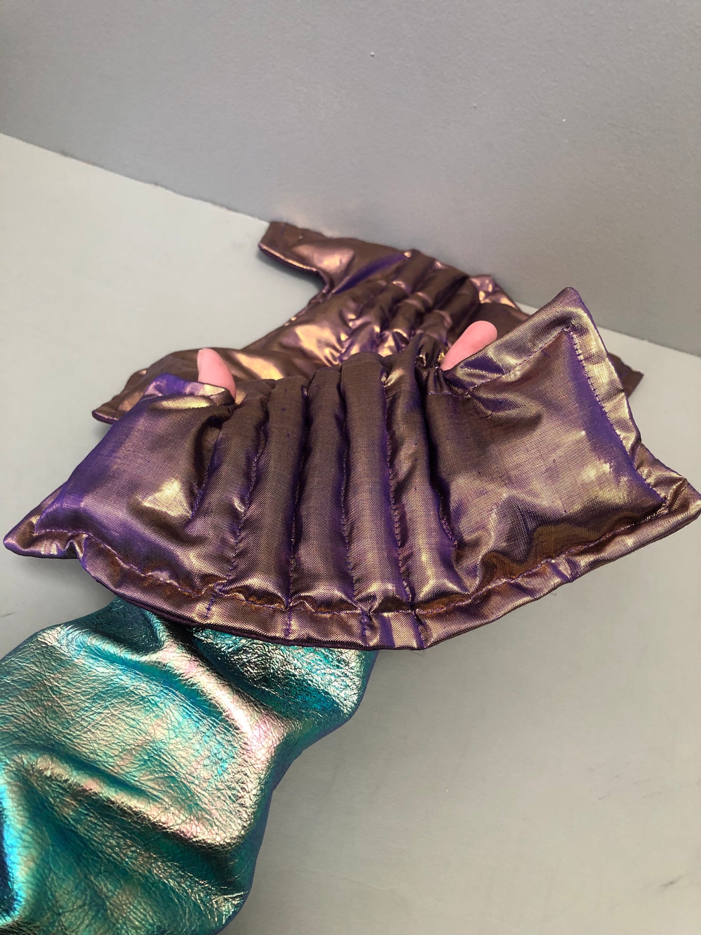 Zero left: Ammonite purple (silk/taffeta)— Deep Pressure Therapy | Cooling Compression Shark
