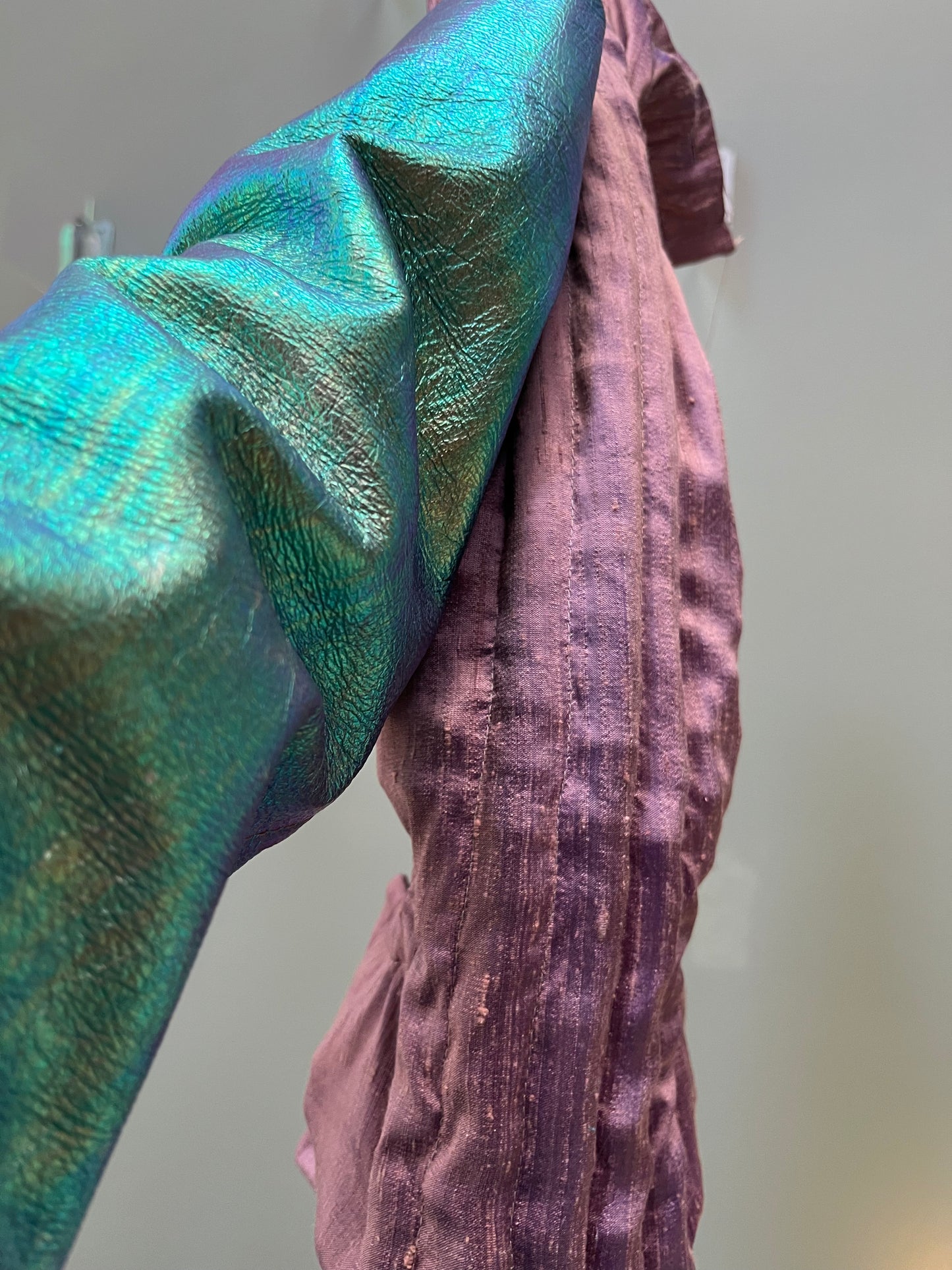 Zero left: Halloween! Yeti Crab (fake fur + Dupioni silk belly) — Deep Pressure Therapy | Cooling Compression Shark