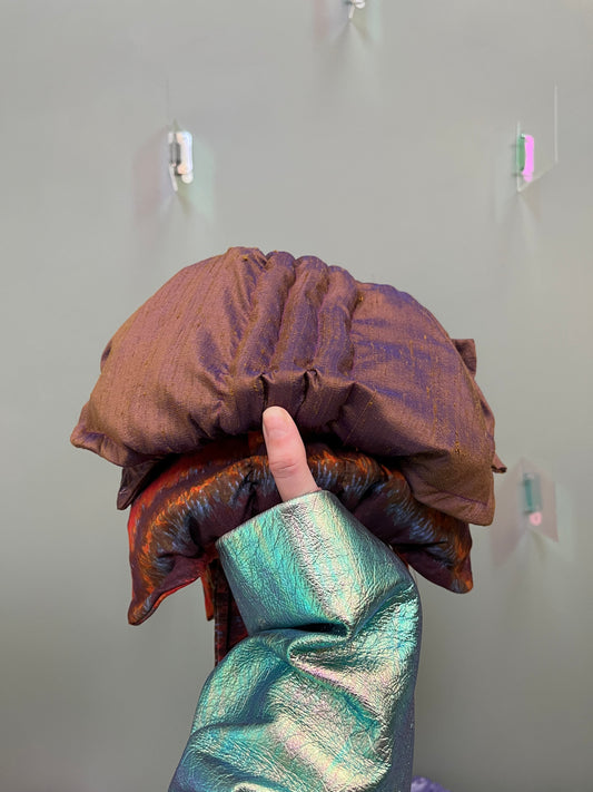 Zero left: Axolotl purple (dupioni silk) — Deep Pressure Therapy | Cooling Compression Shark