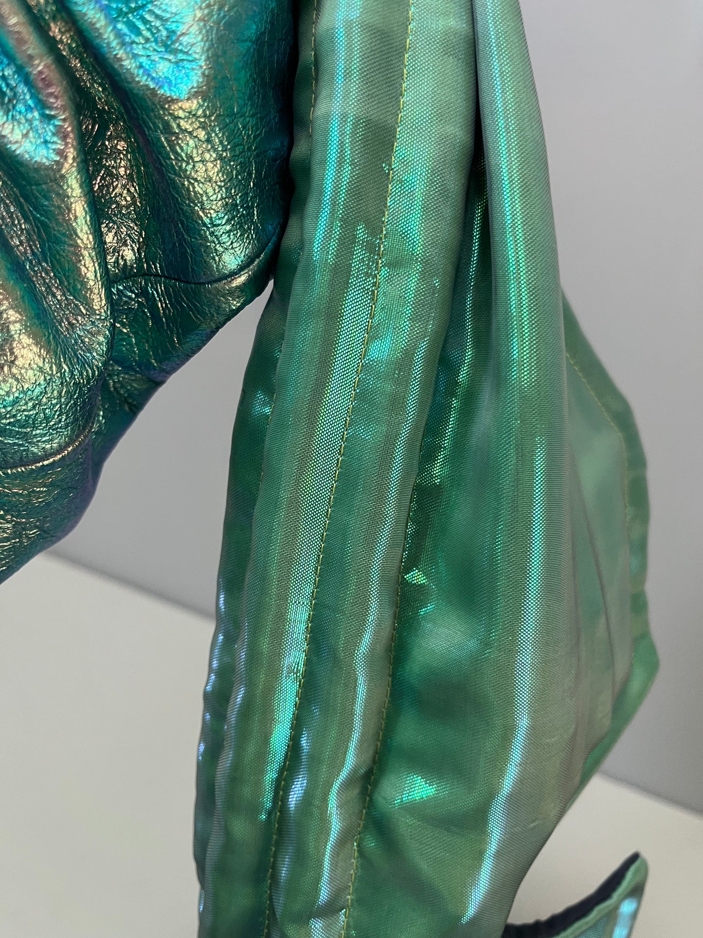 Zero left: Patagonian toothfish (cotton/ organza) — Deep Pressure Therapy | Cooling Compression Shark