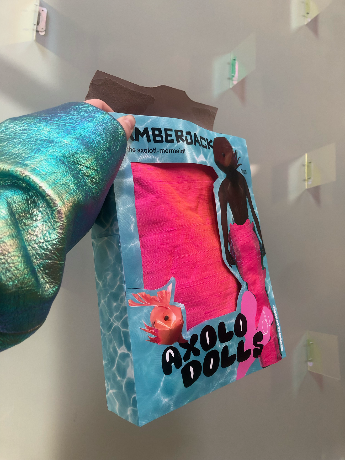 . Axolodolls (free fabric to make mermaid tails!)