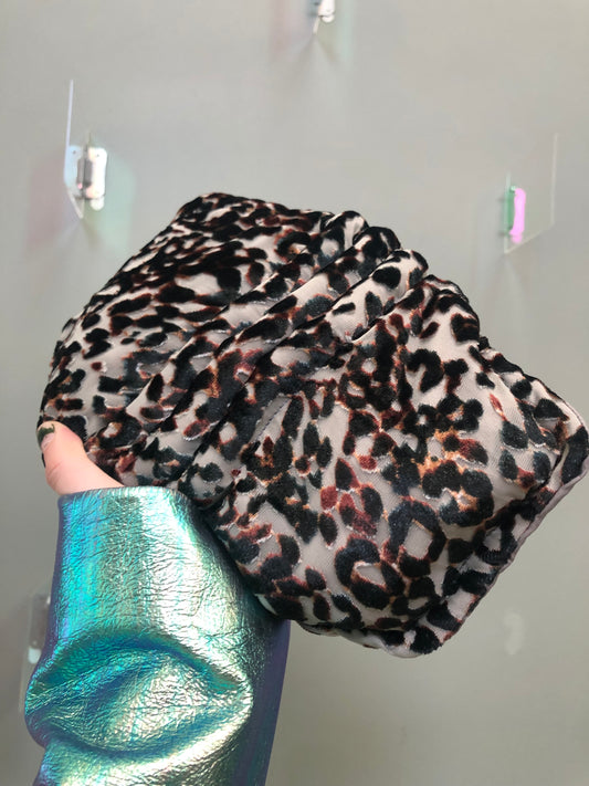 Zero left: Leopardfish (embossed VELVET/silk!)— Deep Pressure Therapy | Cooling Compression Shark
