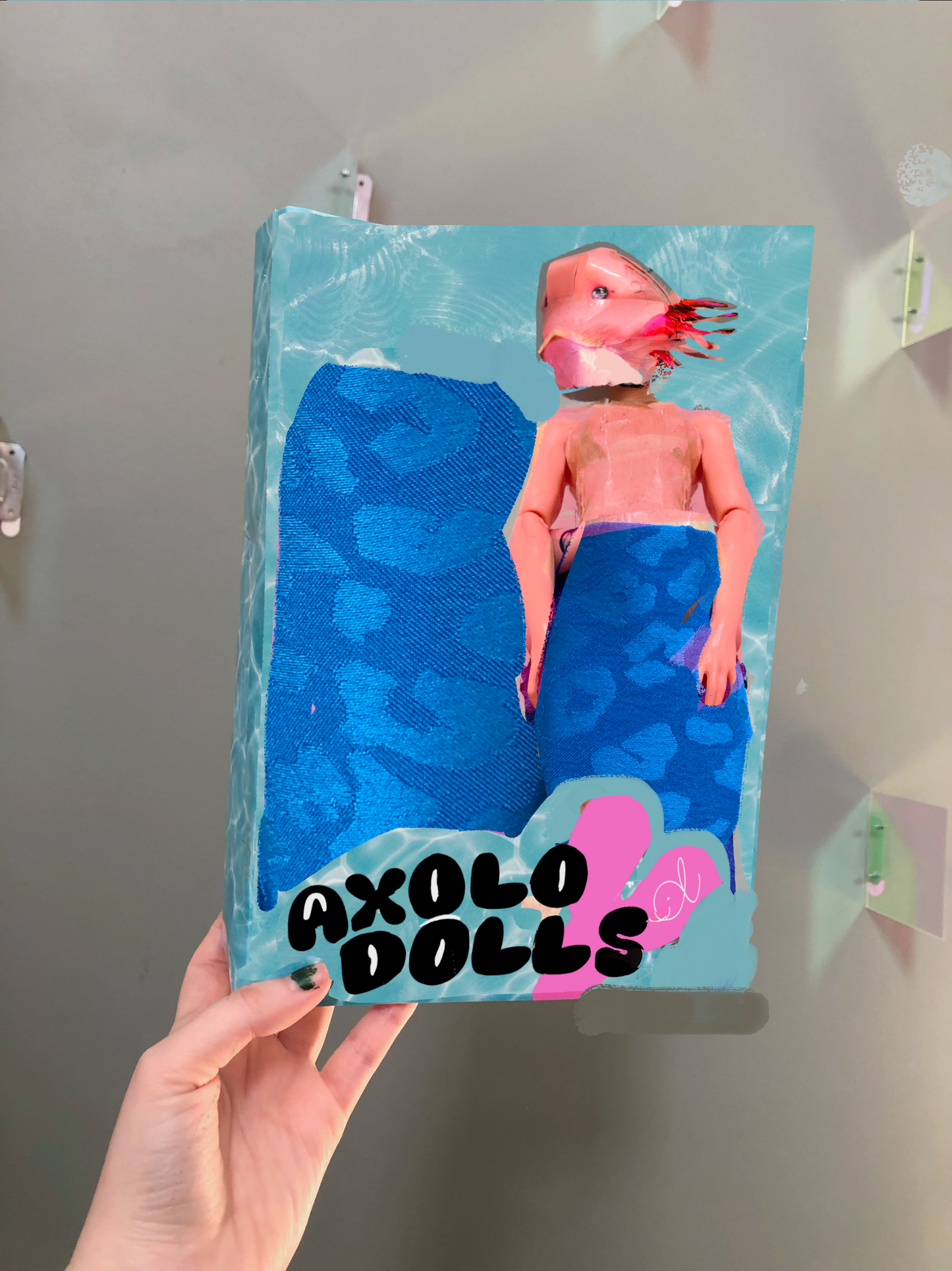 . Axolodolls (free fabric to make mermaid tails!)