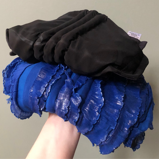 Zero left: Black belly (silk belly, blended top)— Deep Pressure Therapy | Cooling Compression Shark