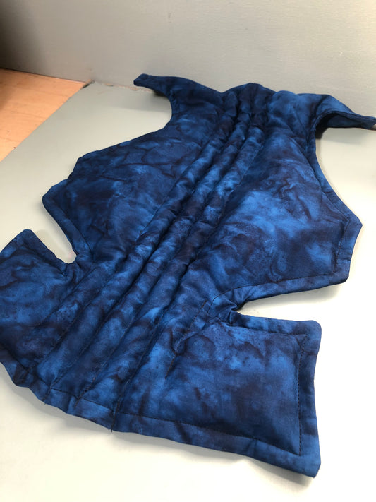 Zero left: Blue abalone (cotton) — Deep Pressure Therapy | Cooling Compression Shark