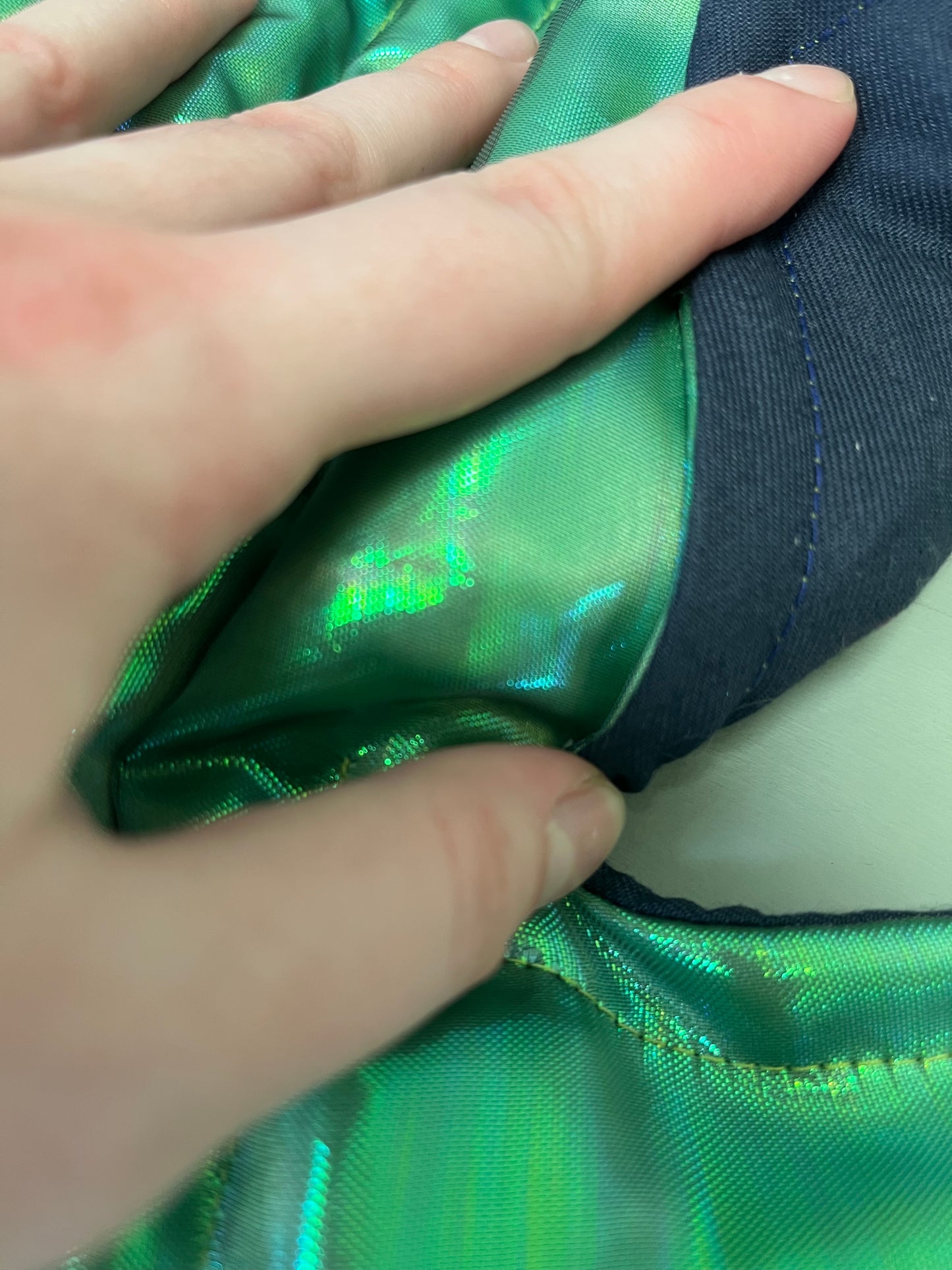 Zero left: Patagonian toothfish (cotton/ organza) — Deep Pressure Therapy | Cooling Compression Shark