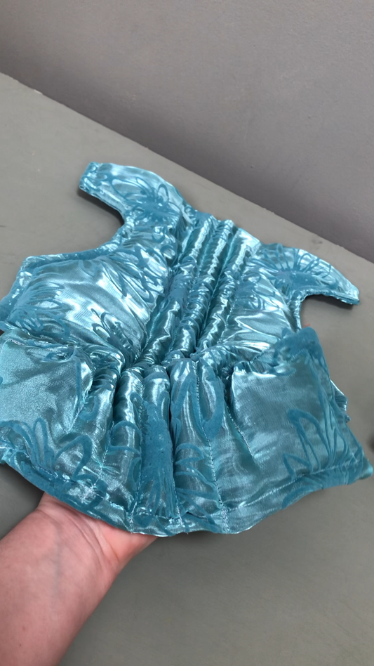 Zero left: Anemone flowers  (Velvet taffeta) — Deep Pressure Therapy | Cooling Compression Shark