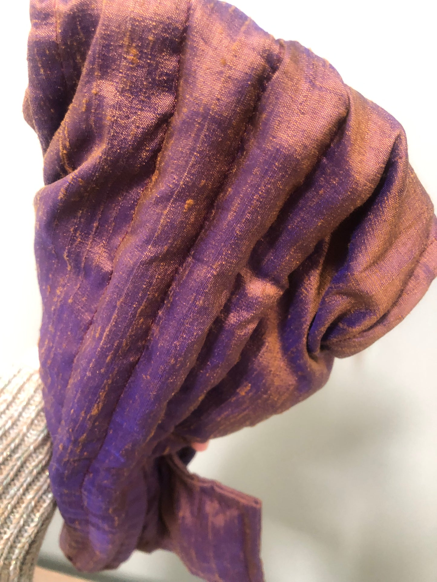 Zero left: Axolotl purple (dupioni silk) — Deep Pressure Therapy | Cooling Compression Shark
