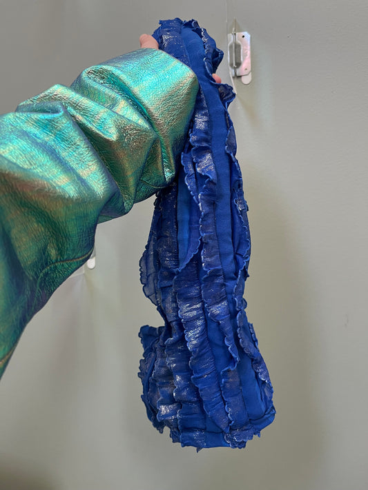 Zero left: Jellyfish blue (satin-bellied) — Deep Pressure Therapy | Cooling Compression Shark