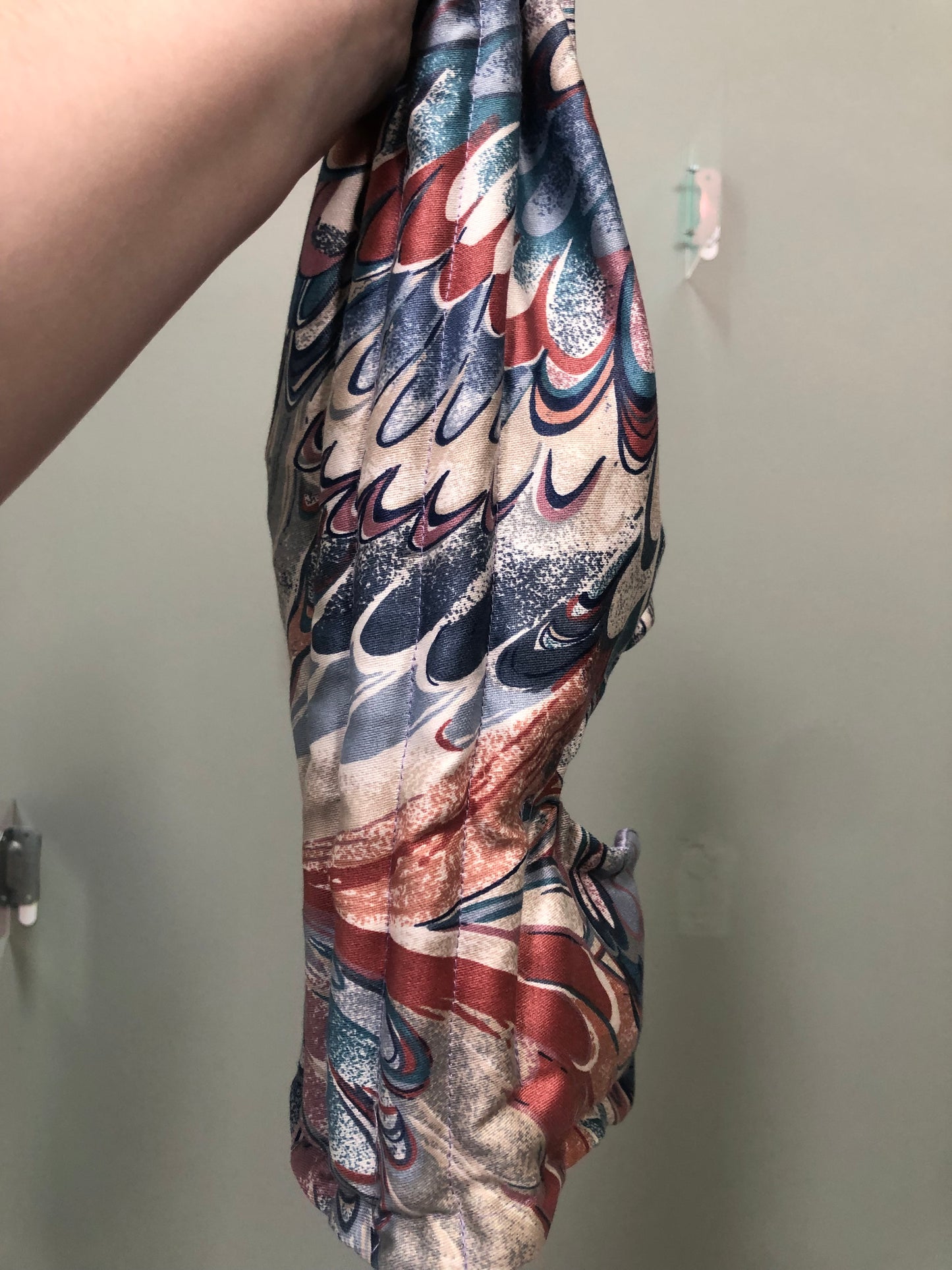 Zero left: Leafy seadragon (dupioni silk/mercerized cotton) — Deep Pressure Therapy | Cooling Compression Shark