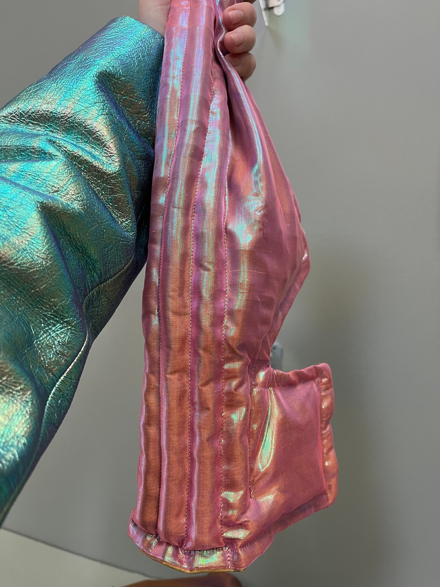 Zero left: Stinging nettle (silk/organza) — Deep Pressure Therapy | Cooling Compression Shark