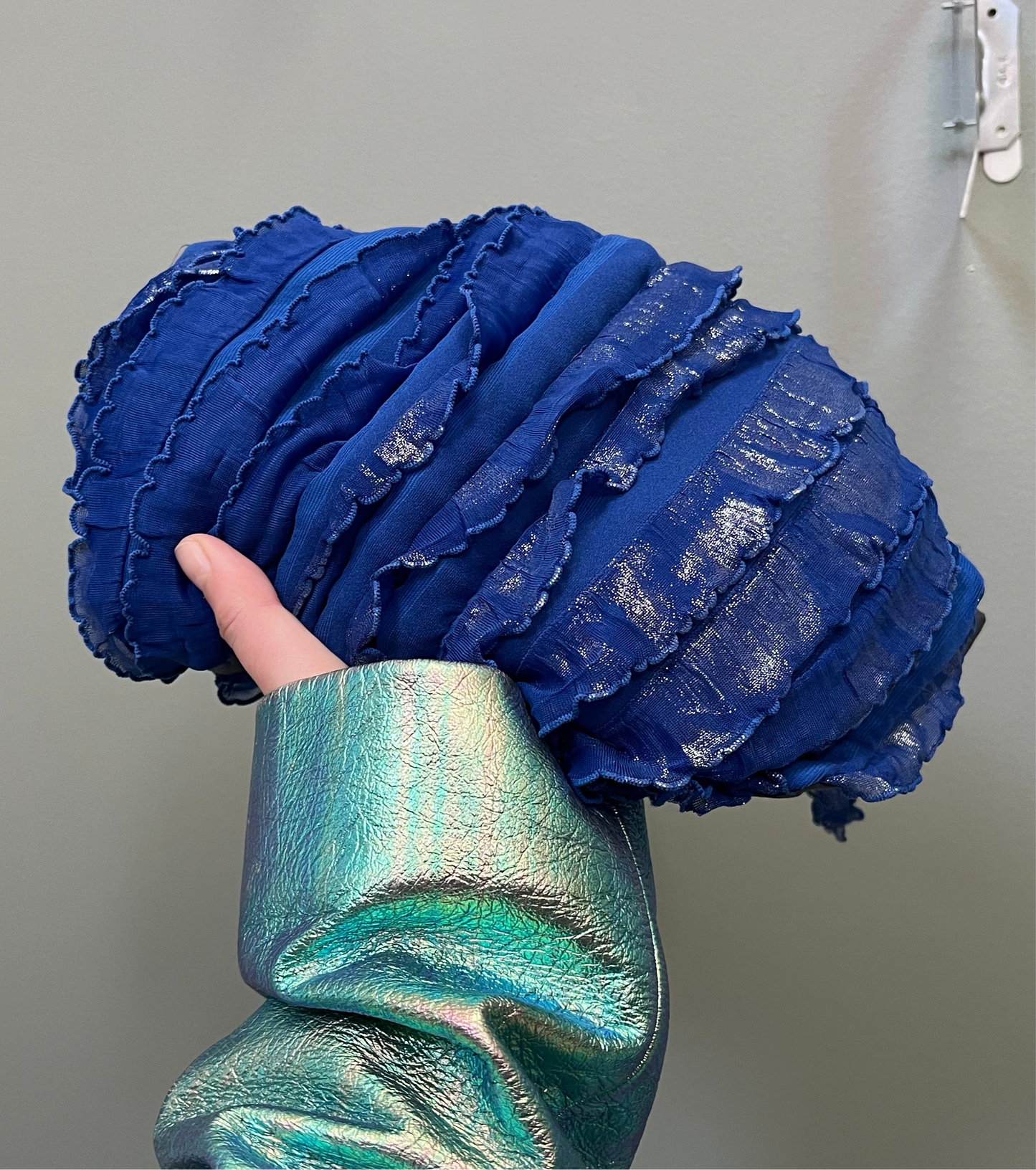 Zero left: Jellyfish blue (satin-bellied) — Deep Pressure Therapy | Cooling Compression Shark