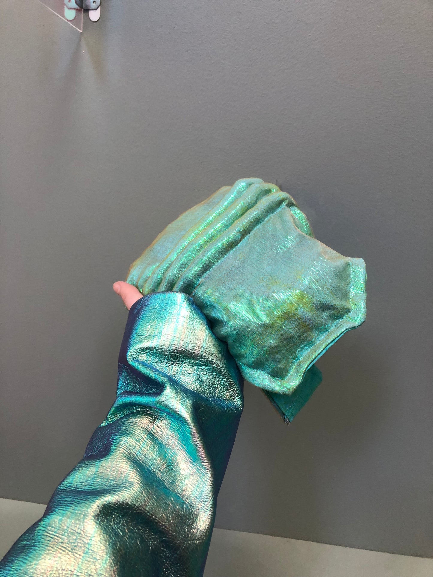 Zero left: Saltatrix (cotton organza) — Deep Pressure Therapy | Cooling Compression Shark