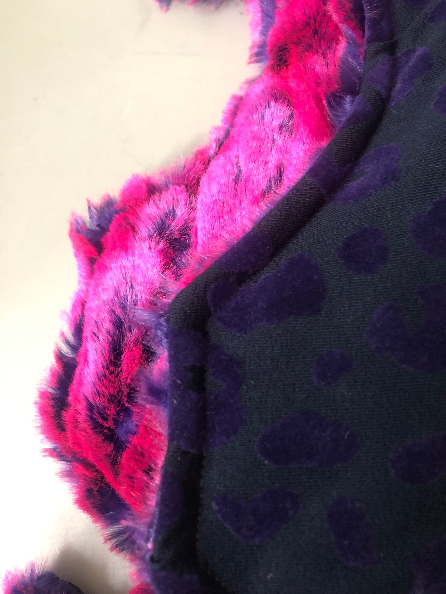 . Were-wolfshark pink fur (fake fur + velvet belly) — Deep Pressure Therapy | Cooling Compression Shark