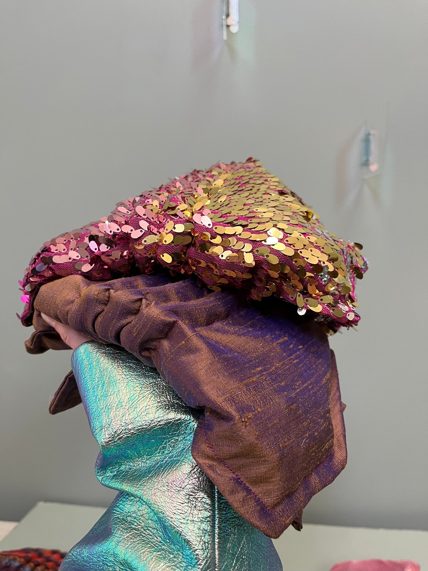 Zero left: Axolotl purple (dupioni silk) — Deep Pressure Therapy | Cooling Compression Shark